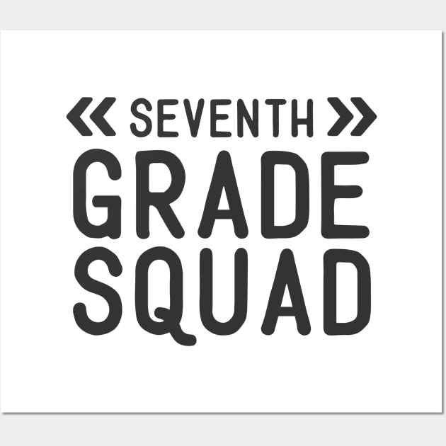 Seventh grade squad Wall Art by azmania